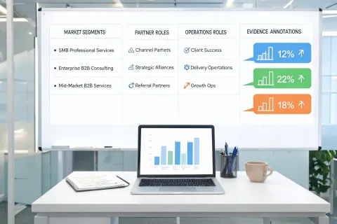 Professional services growth research workspace